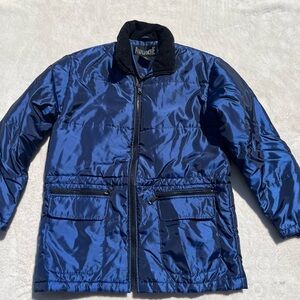 Avalanche Men's Shiny Navy Puffer Jacket